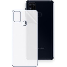 Schitec Samsung Galaxy M31 Prime Uyumlu Arka Yüzey Hidrojel Koruyucu Film