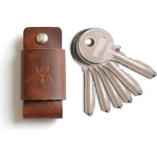Oh Deer Leather Hakiki Deri Anahtar Organizer - Anahtarlık