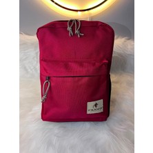 Gk Luxury & Fashion Kadın Sırt Çantası Günlük Kullanım Fermuarlı Çok Bölmeli Şık ve Kullanışlı Çanta Orta Boy