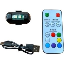 Lamba Ucak Kanadi Cakar Sarjli Rgb Kumandali