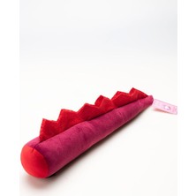 Proud Wave Dino Pembe Sesli Bol Kokulu Kedi Oyuncağı Matatabi Tozu Çıngıraklı Sakinleştirici