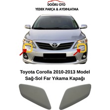 Doğru Oto Toyota Corolla Ön Far Yıkama Kapağı Sağ-Sol Takım 2010-2013