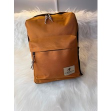 Gk Luxury & Fashion Kadın Sırt Çantası Günlük Kullanım Fermuarlı Çok Bölmeli Şık ve Kullanışlı Çanta Orta Boy