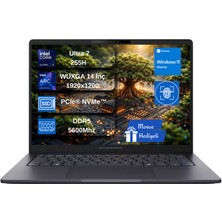 Asus Expertbook B3 (B3405CCA) Intel® Core™ Ultra 7 255H 48GB Ddr5 512GB SSD Intel® Arc Grafik 14"wuxga (1920 x 1200) WIN11HOME Taşınabilir Bilgisayar HB3405CCALY3481EX03