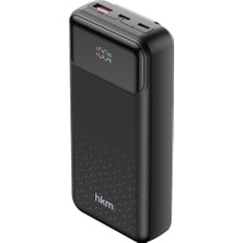 Power Nano 20.000 Mah 20W, Pd 20W Hızlı Şarj Destekli, Type-C ve Lightning Kablolu Powerbank