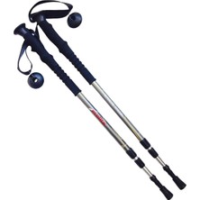 Evolite Ultralite Titanium Antishock Trekking Batonu, Standart, Standart