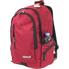 Escape Esc 170 Polyester Yağmura Dayanıklı Sırt Çantası Bordo