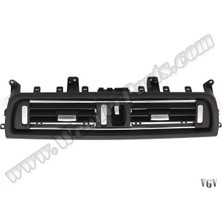 Bmw F10+LCI Klima Kalorifer Izgarası Ön Orta Krom Çerçeveli Siyah 64229209136 Wender