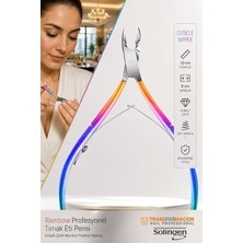 Transformacion Rainbow Profesyonel Tırnak Eti Pensi, Kobalt Çelik Manikür Pedikür Makası Soling