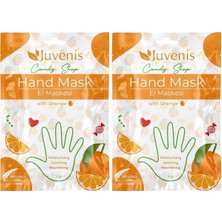 Juvenis Candy Shop Portakallı El Maskesi 2li Paket