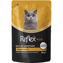 Reflex Plus Britsh Shorthair Yetişkin Kedi Konservesi 85GR