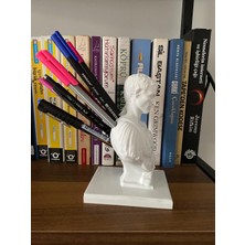 Jül Sezar Dekoratif Kalemlik Masa Dekor