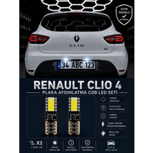 Renault Clio 4 Plaka Aydınlatma Ampul Cob LED