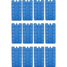 12 Adet Akü Extra Soğutma Özelikli Jel Sıvılı 400ML Kaset Termos Buz Aküsü 60 Saat Koruma Ce