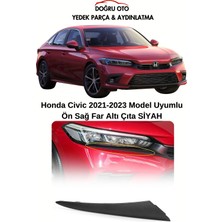 Doğru Oto Honda Civic Ön Sağ Far Altı Çıta 2021-2023