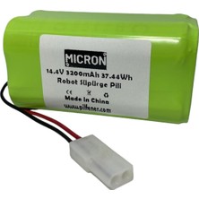 Micron Mi Vacuum Mop 2in1 Essential Akıllı Robot Süpürge Bataryası (Mjstg1) 14.4V 3200 Mah Pil