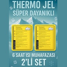 Pugalo Thermo Mat 2'li Jel Paketi 6 Saat Süren Isı Koruma