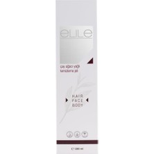 Elile Tto Çay Ağacı Yağlı Temizleme Jeli, Yüz, Saç ve Vücut Için, Jel Form, 200 Ml, Vegan F