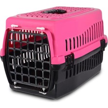 Modmio Lux Kedi ve Köpek Taşıma Çantası Dayanıklı Polikarbon 48X32X32 cm (Pembe)