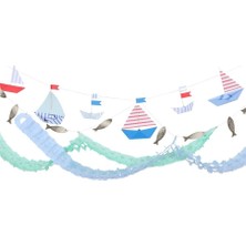 Meri Meri - Nautical Boat Garland Set - Denizci Tekne Asılan Süs Seti