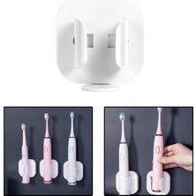 Microcase Yapışkanlı Duvara Monte Ayarlanabilir Şarjlı Diş Fırçası Tutucu STAND-AL4801