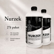 ZB Sağlıklı Yaşam Nurzek - Bentonit Kili Içeren Takviye Edici Gıda 1000 ml 2li Paket