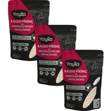 Yayla Baldo Pirinç ve Zenginleştirilmiş Pirinç Ürünü (A+B12+SE) 250 G X3