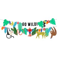 Meri Meri - Jungle Jamboree Garland Set - Jungle Jamboree Asılan Süs Seti