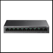 TP-Link Tp-Lınk LS1210P, 8 Port Poe Megabit, 2 Port Gigabit, 96W, Yönetilemez Masaüstü Switch