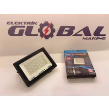 Lampist 50W LED Projektör – 5000 Lümen Yüksek Işıklı IP66 Su Geçirmez 6500K Beyaz Işık Dış Mekan Bahçe ve Şantiye Aydınlatması