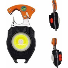 Astraltech 7 Modlu Mini LED Lamba Anahtarlık USB Şarjlı Kamp Için Taşınabilir