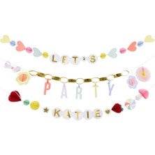 Meri Meri - Charm Party Garland Set - Charm Parti Asılan Süs Seti