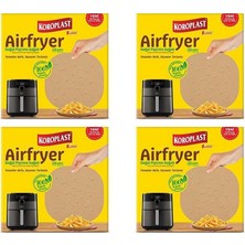 Koroplast Airfryer Doğal Pişirme Kağıdı 1+1 X2