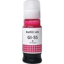  Xplus Canon Gı-55 Kırmızı Muadil Mürekkep GI55 Magenta Maxify GX1050 GX2050 Pigment (70ML)