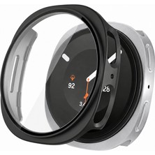 Sneezy Samsung Galaxy Watch 9 44MM Uyumlu Kılıf Sert Pc Kasa ve Ekran Koruyucu Kılıf