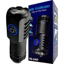 Olta Şefi HS-2401 Mini LED El Feneri - USB Şarj