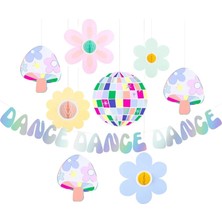 Meri Meri - Groovy Dance Garland Set - Groovy Dans Asılan Süs Seti