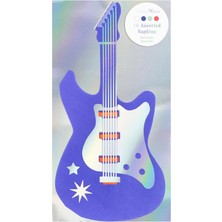 Meri Meri - Elektro Gitar Peçete - L - 16 Adet