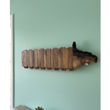 Rusticwood El Yapımı, Doğal Ahşap, Ceviz Ağacı, Askılık