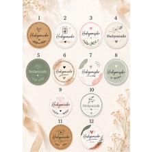 Miray Craft 140 Adet Hediyemizdir Paketleme Stickerları 3,5 cm | Yuvarlak Hediye Paketleme Etiketi