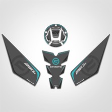 Cf Moto 250SR Tank Pad Set Nardo Gri 250 Sr