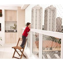 Ekodoğa Kuş Filesi 2,5x3 Metre Balkon Önleme Ağı Balkon Filesi Kuş Önleme Filesi Güvercin Fi