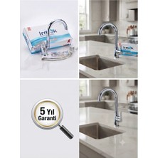 Tasarım ve Dayanıklılık: Irmak Su Armatürleri Krom Lavabo / Lavabo Bataryası Montaj Seti Dahil Su Tasarruflu[5 YIL GARANTİLİ]