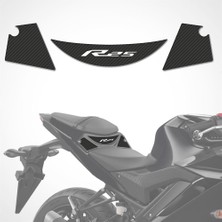 Yamaha R25 Karbon Desen Sele Üstü Koruma Pad R 25