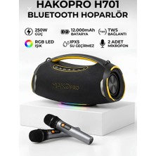 Premium Hako Pro H-701 250W 12000 Mah Ekstra Bass