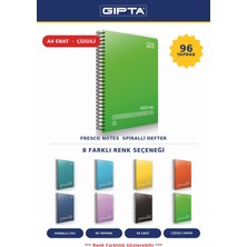 Gıpta Fresco Çizgili 96 Yaprak Defter