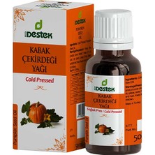 Destek Kabak Çekirdeği Yağı (Soğuk Pres) 20cc