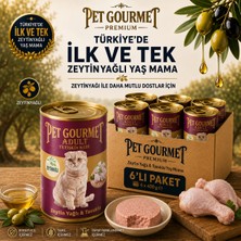 Zeytin Yağlı Tavuk Etli Konserve Kedi Maması