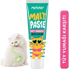 Metapet Tüy Yumağı Önleyici Malt Macunu, Kediler için Anti-Hairball Paste Maltı,  Sindirim Problemleri