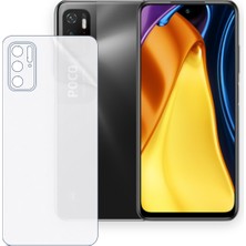 Schitec Poco Poco M3 Pro 5g Uyumlu Arka Yüzey Hidrojel Koruyucu Film